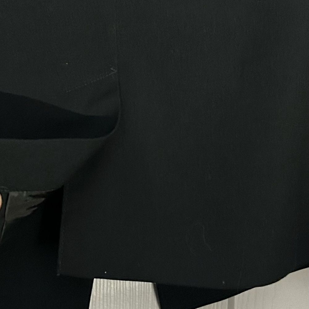 Loft Black Lined Single Button Blazer Size Small - image 3